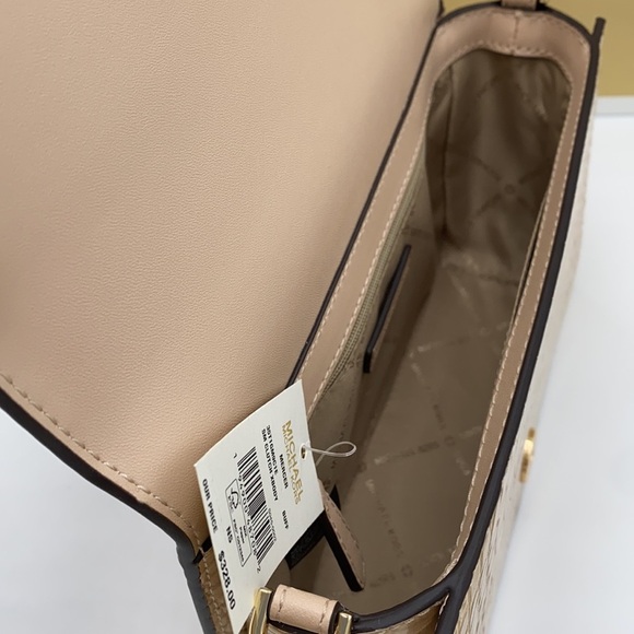 MICHAEL KORS MERCER SMALL CLUTCH XBODY BUFF - Picture 13 of 16